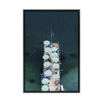 European Holiday III | Framed Canvas