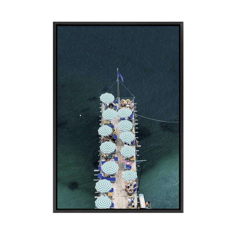 European Holiday III | Framed Canvas
