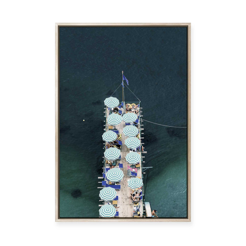 European Holiday III | Framed Canvas