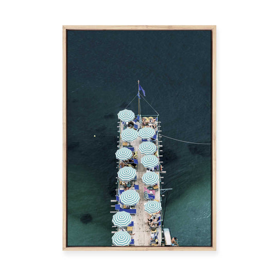 European Holiday III | Framed Canvas