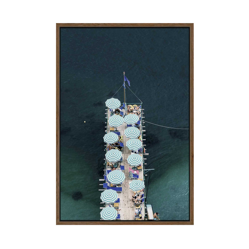 European Holiday III | Framed Canvas