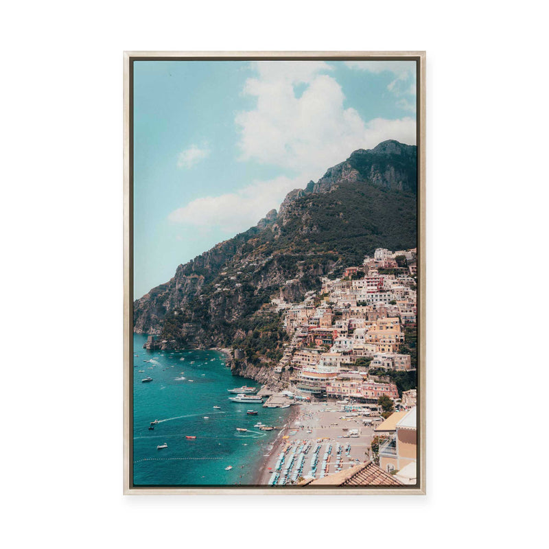 European Holiday II | Framed Canvas