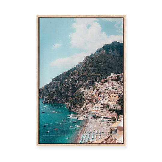 European Holiday II | Framed Canvas