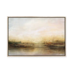 Evening River | Framed Canvas