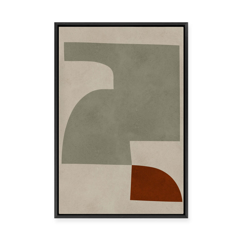 Expressive Conceptual Forms II | Framed Canvas