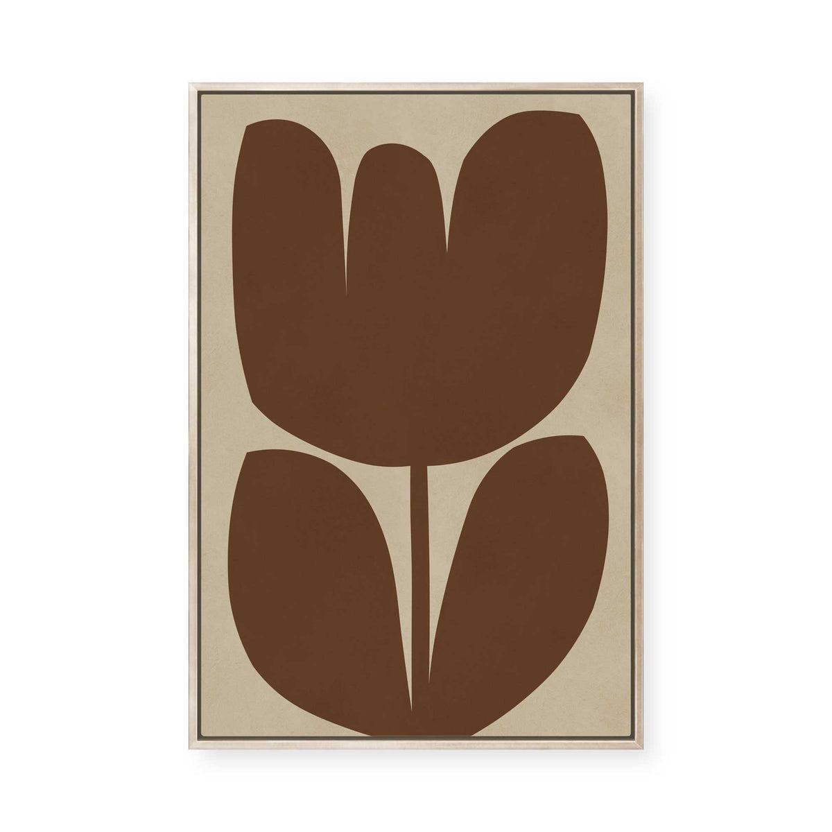 Expressive Flower No1 | Framed Canvas