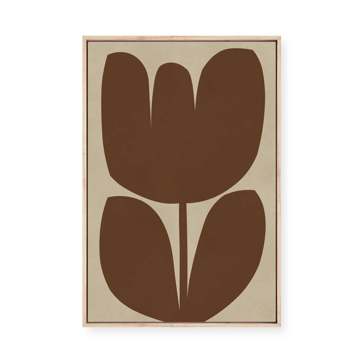 Expressive Flower No1 | Framed Canvas
