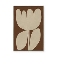 Expressive Flower No2 | Framed Canvas