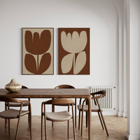 Expressive Flower No1 | Framed Canvas