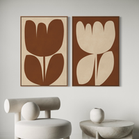 Expressive Flower No2 | Framed Canvas