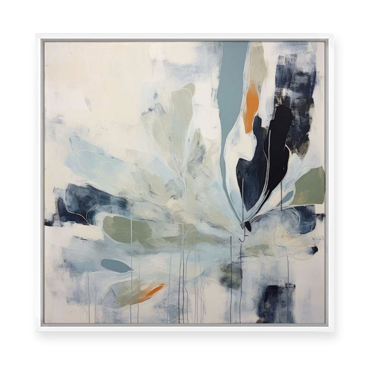 Floral Fantasia II | Framed Canvas