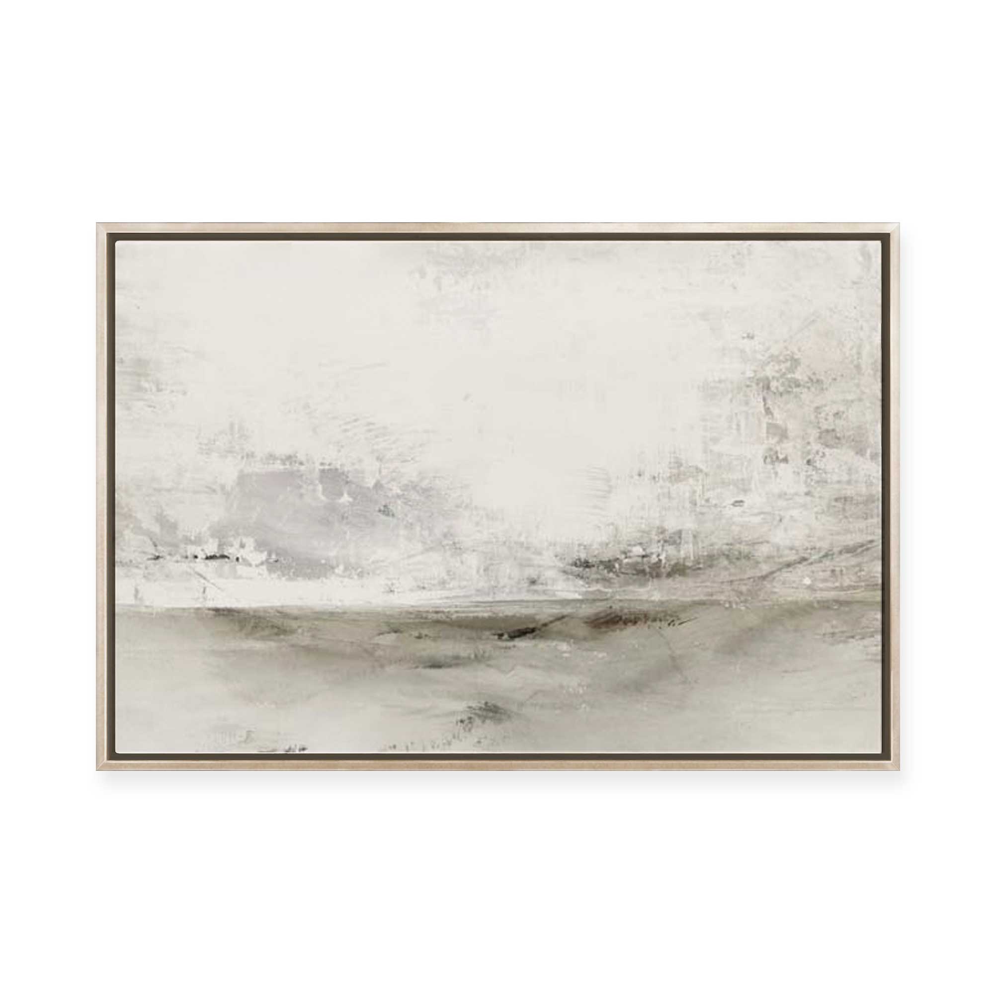 Faded Terrain III | Framed Canvas