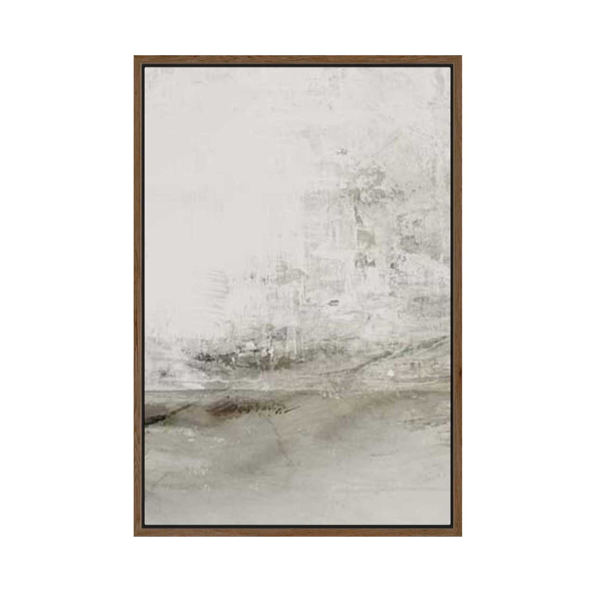 Faded Terrain II | Framed Canvas