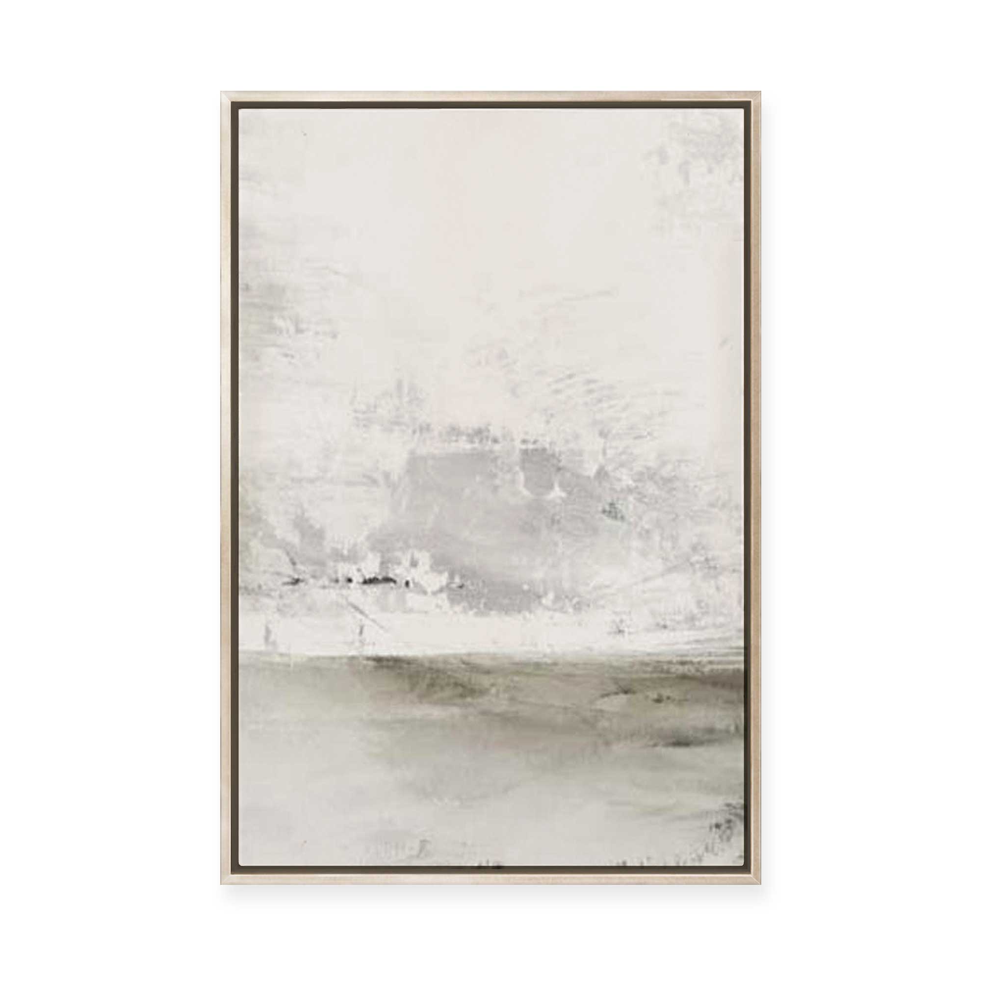 Faded Terrain I | Framed Canvas