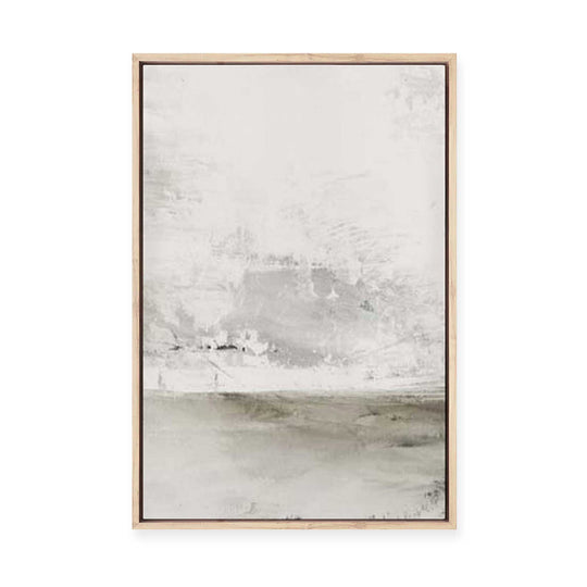 Faded Terrain I | Framed Canvas