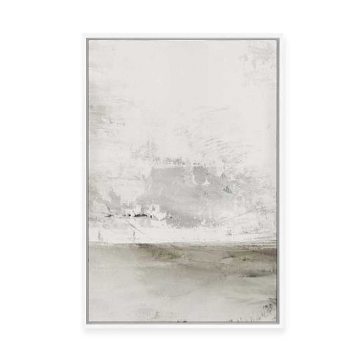 Faded Terrain I | Framed Canvas