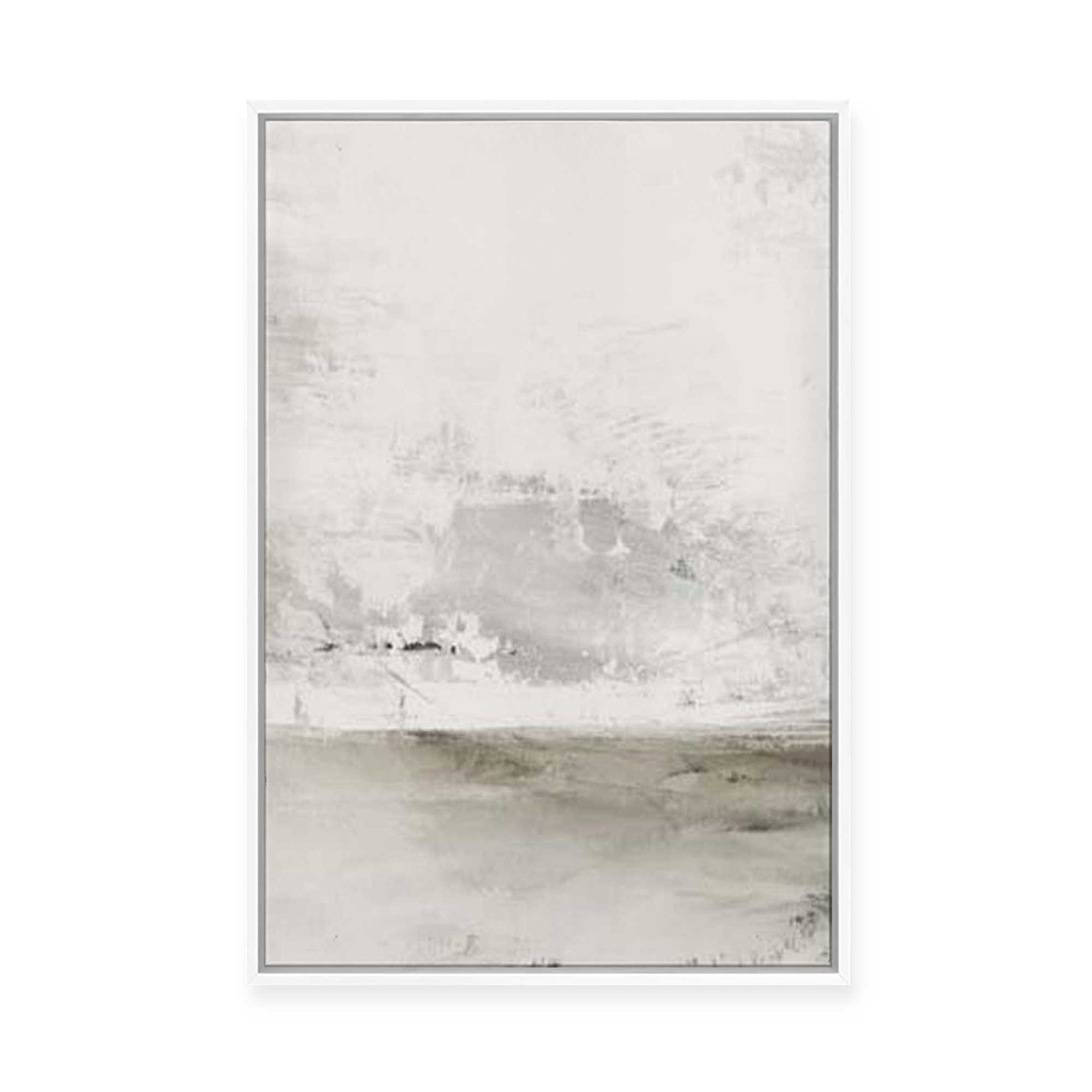 Faded Terrain I | Framed Canvas