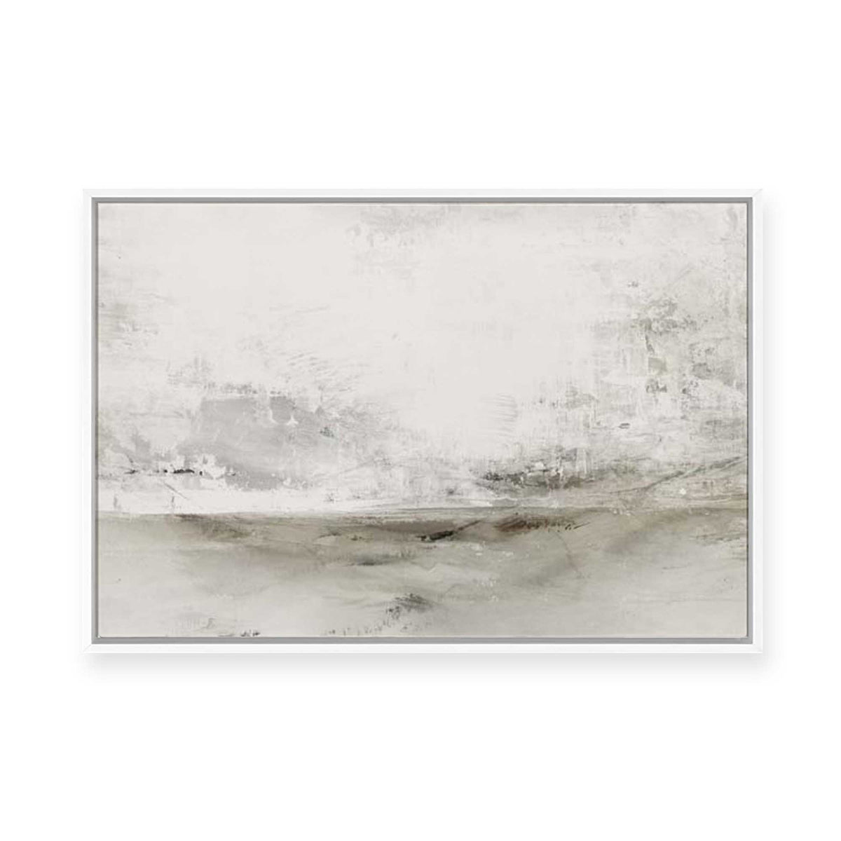 Faded Terrain III | Framed Canvas