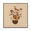 Fall Flower Still Life | Framed Canvas