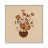 Fall Flower Still Life | Framed Canvas