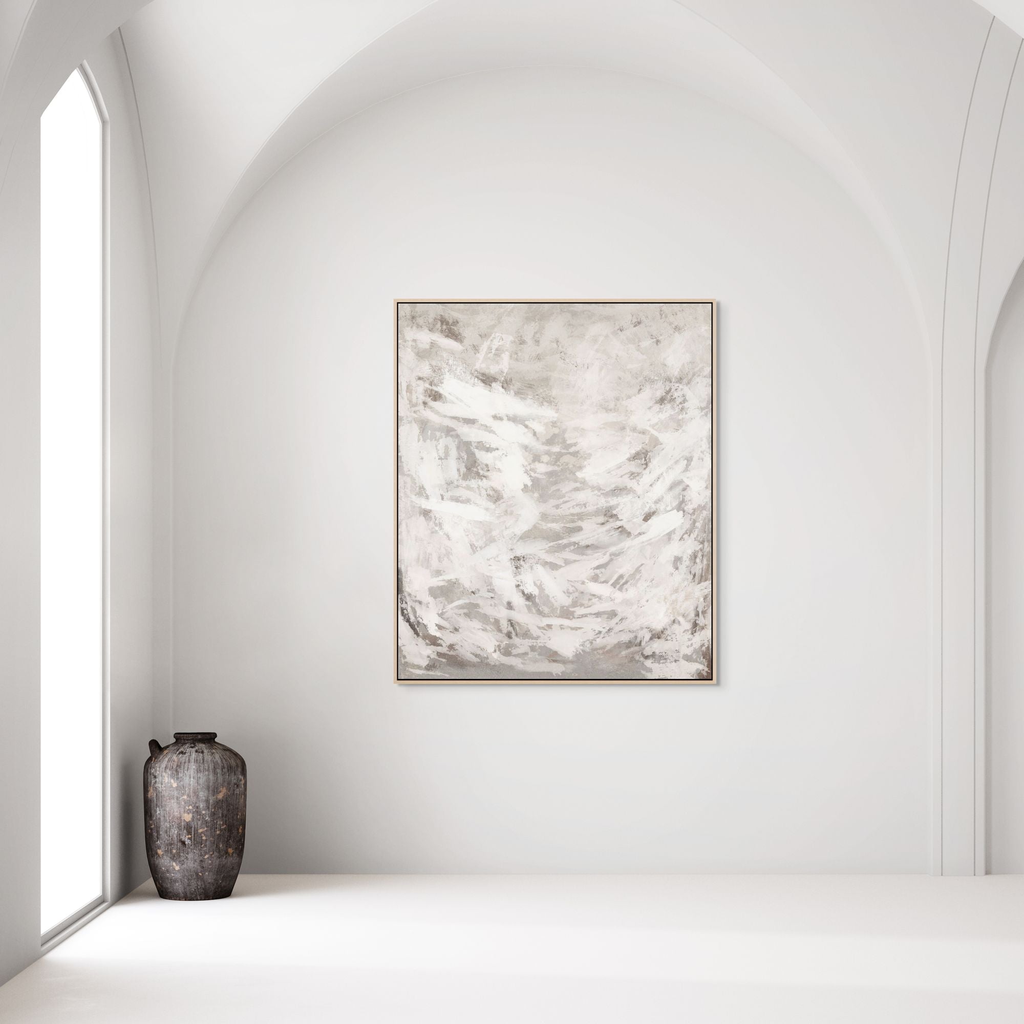 Featherfall | Framed Canvas