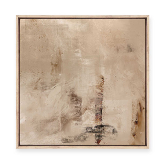 Fields of Daisies and Rusty Mills | Framed Canvas