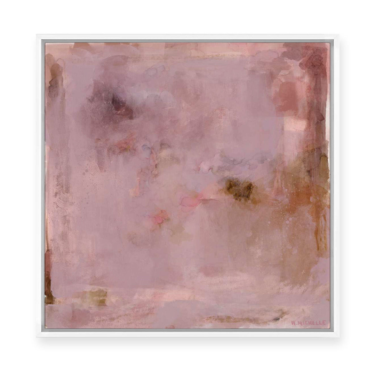 First Kiss | Framed Canvas