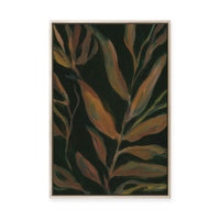 Fleural Stems I | Framed Canvas
