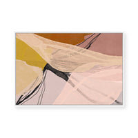 Floral Layers | Landscape | Framed Canvas