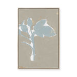 Floral Silhouette II | Framed Canvas