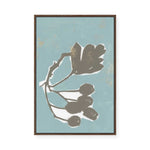 Floral Silhouette I | Framed Canvas