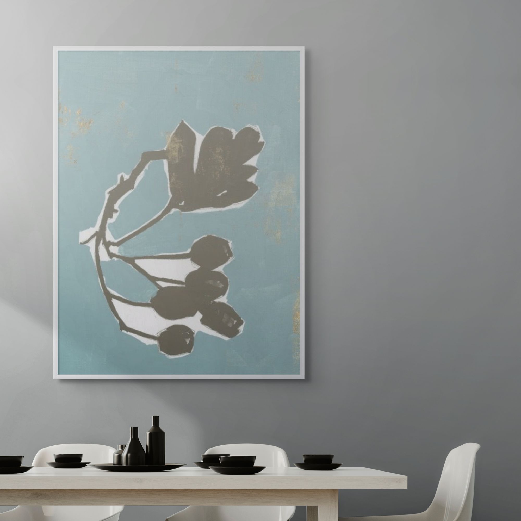 Floral Silhouette I