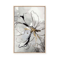 Floral Sketch II | Framed Canvas