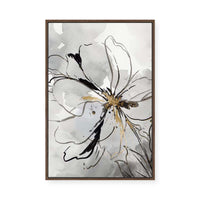 Floral Sketch II | Framed Canvas