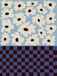 Flowers Checkerboard