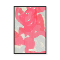 Fluid Pink | Framed Canvas