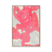 Fluid Pink | Framed Canvas