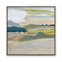 Foraging in the Springs | Framed Canvas