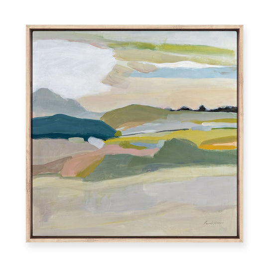 Foraging in the Springs | Framed Canvas