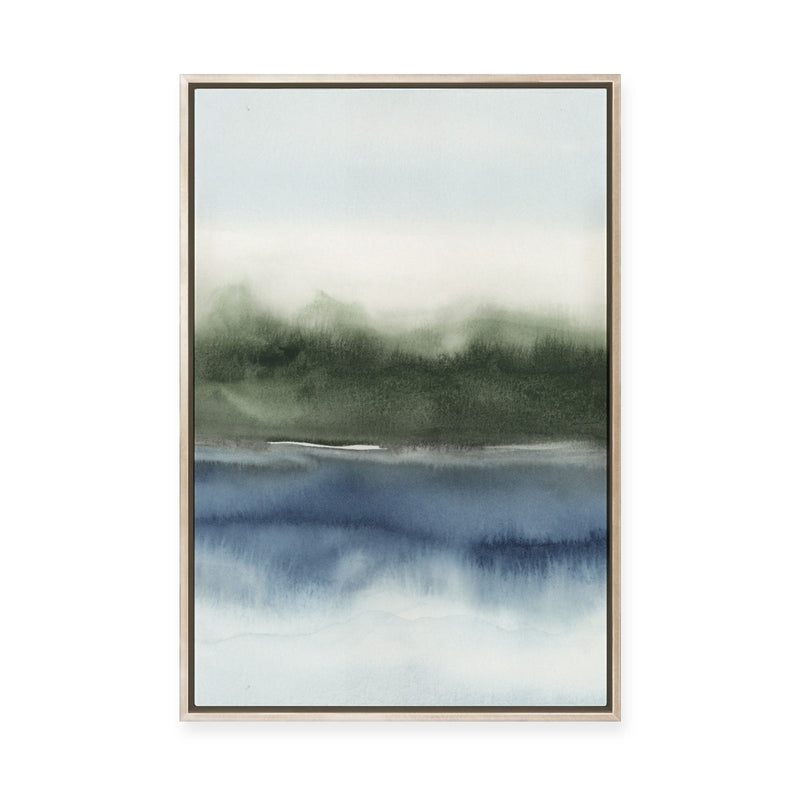 Forest Reflection II | Framed Canvas