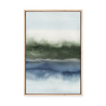 Forest Reflection II | Framed Canvas