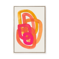 Fortune Favours the Bold | Portrait | Framed Canvas
