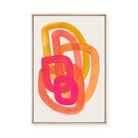 Fortune Favours the Bold | Portrait | Framed Canvas