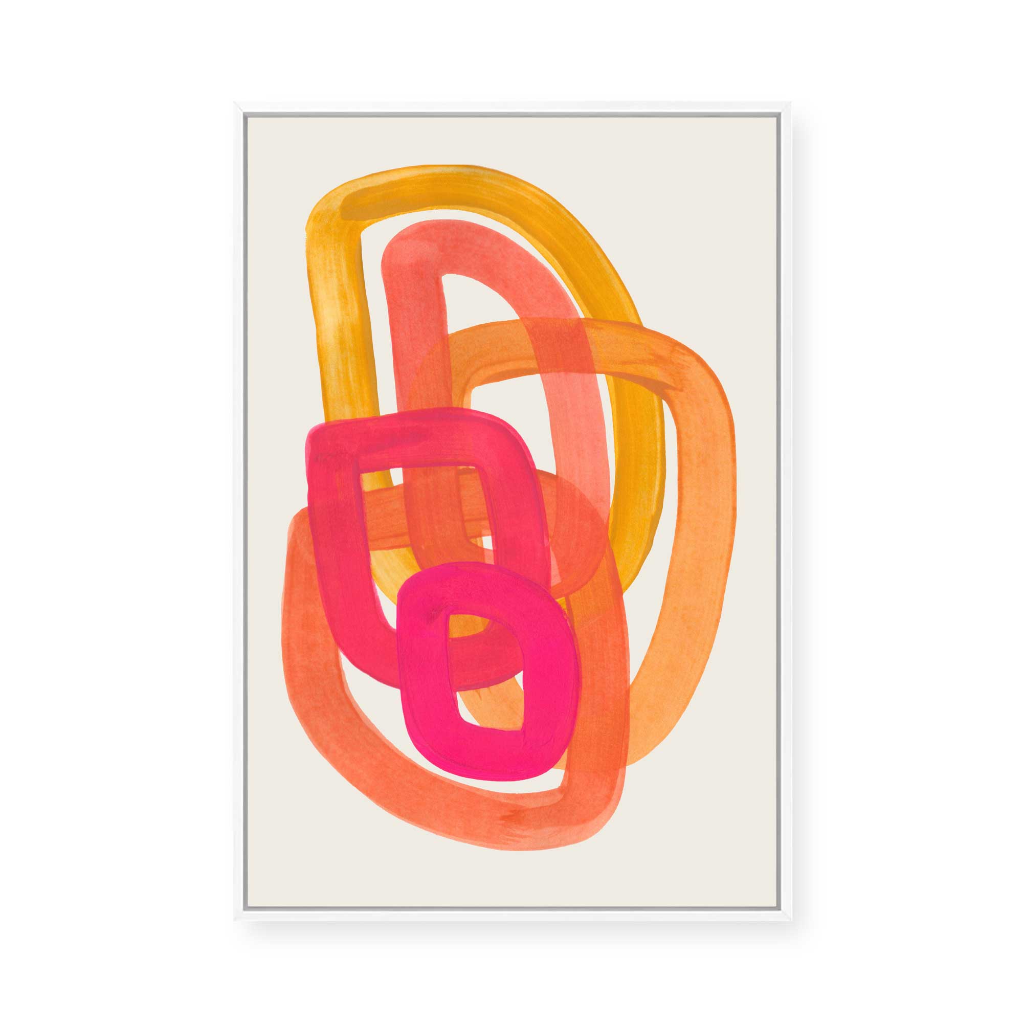 Fortune Favours the Bold | Portrait | Framed Canvas