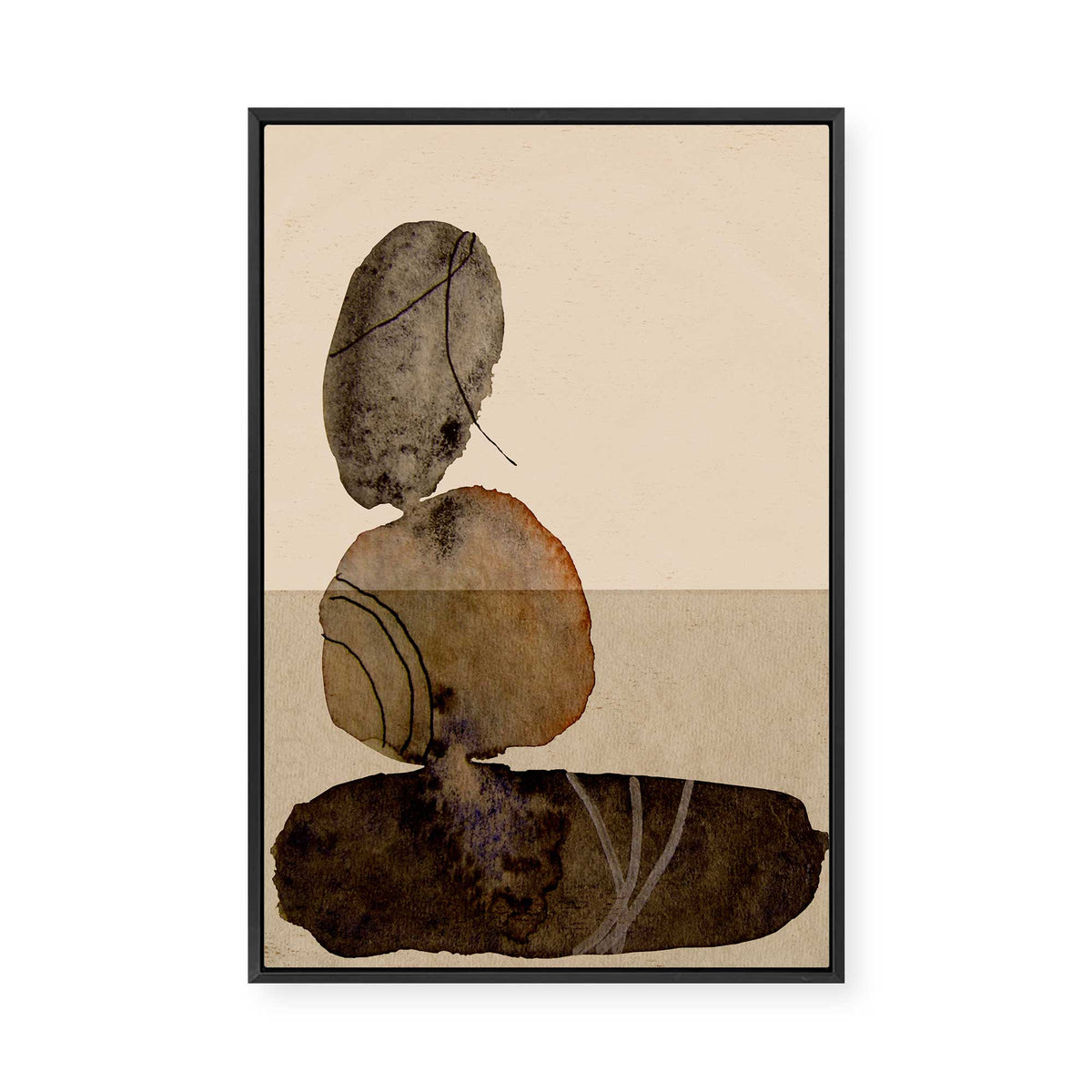 Found Treasures | Framed Canvas