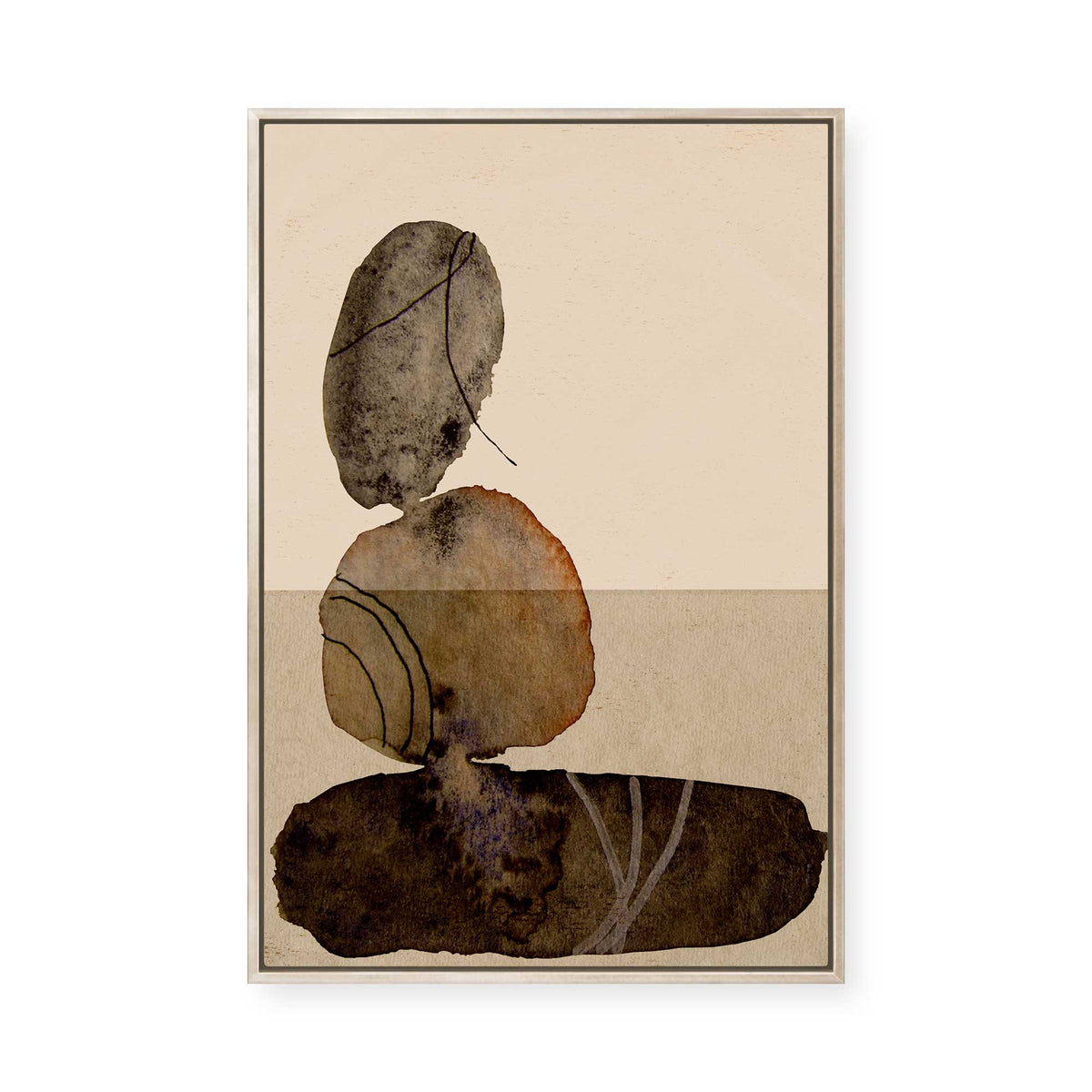 Found Treasures | Framed Canvas