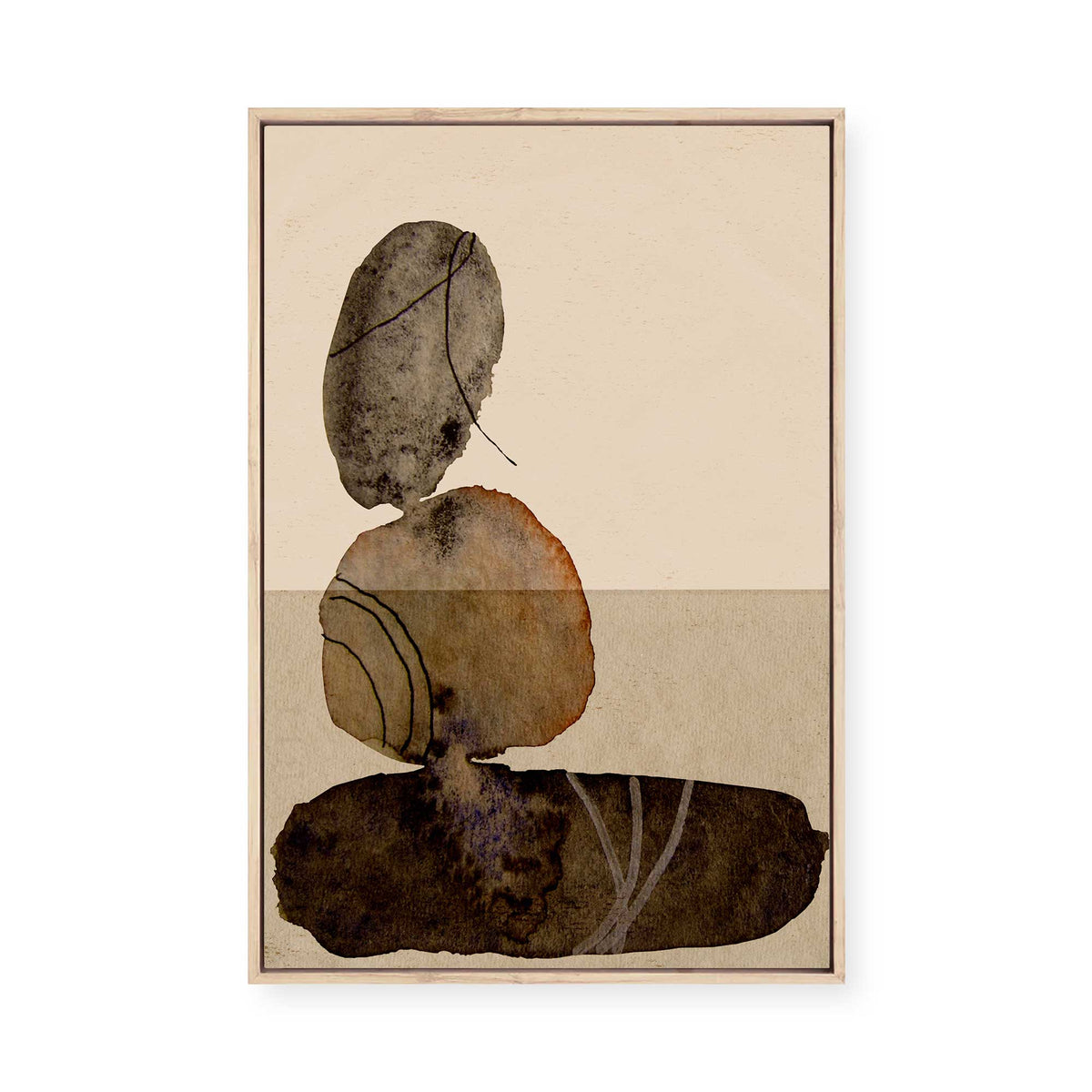 Found Treasures | Framed Canvas