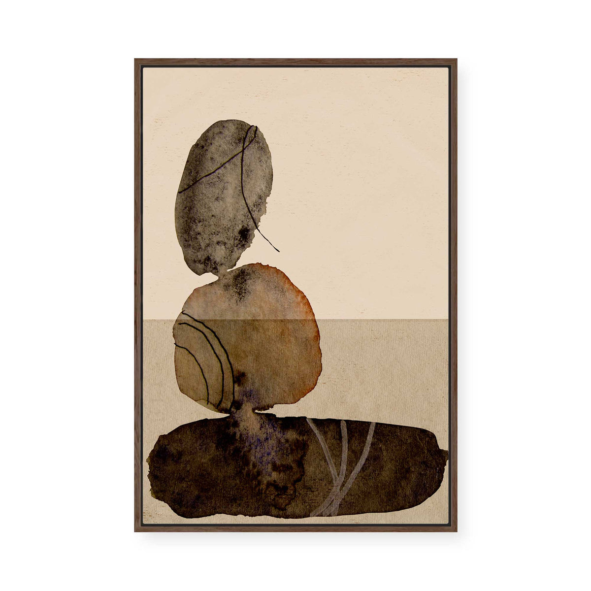 Found Treasures | Framed Canvas