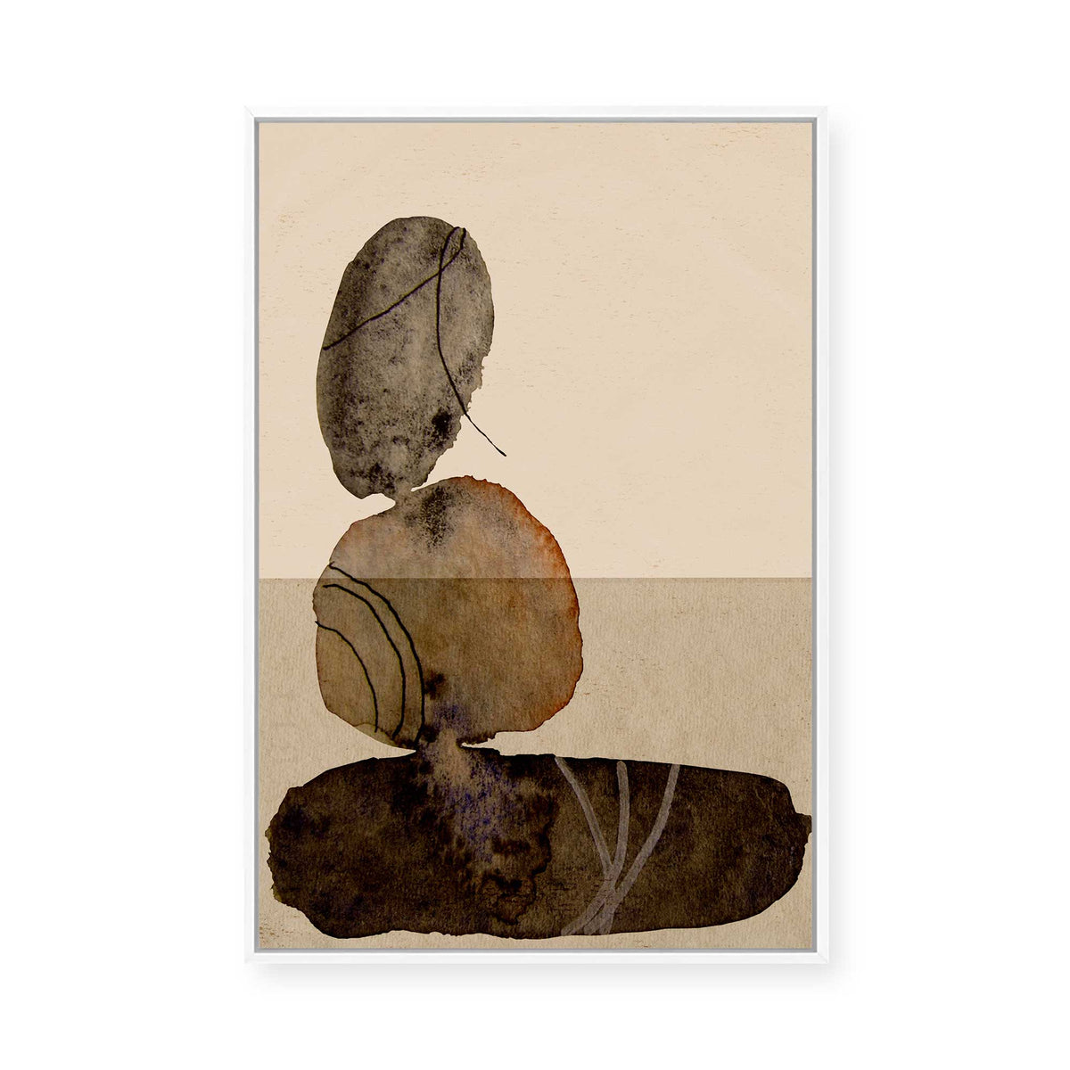 Found Treasures | Framed Canvas