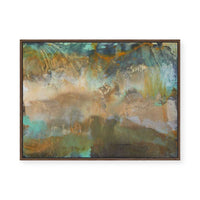 Fragile Earth | Framed Canvas